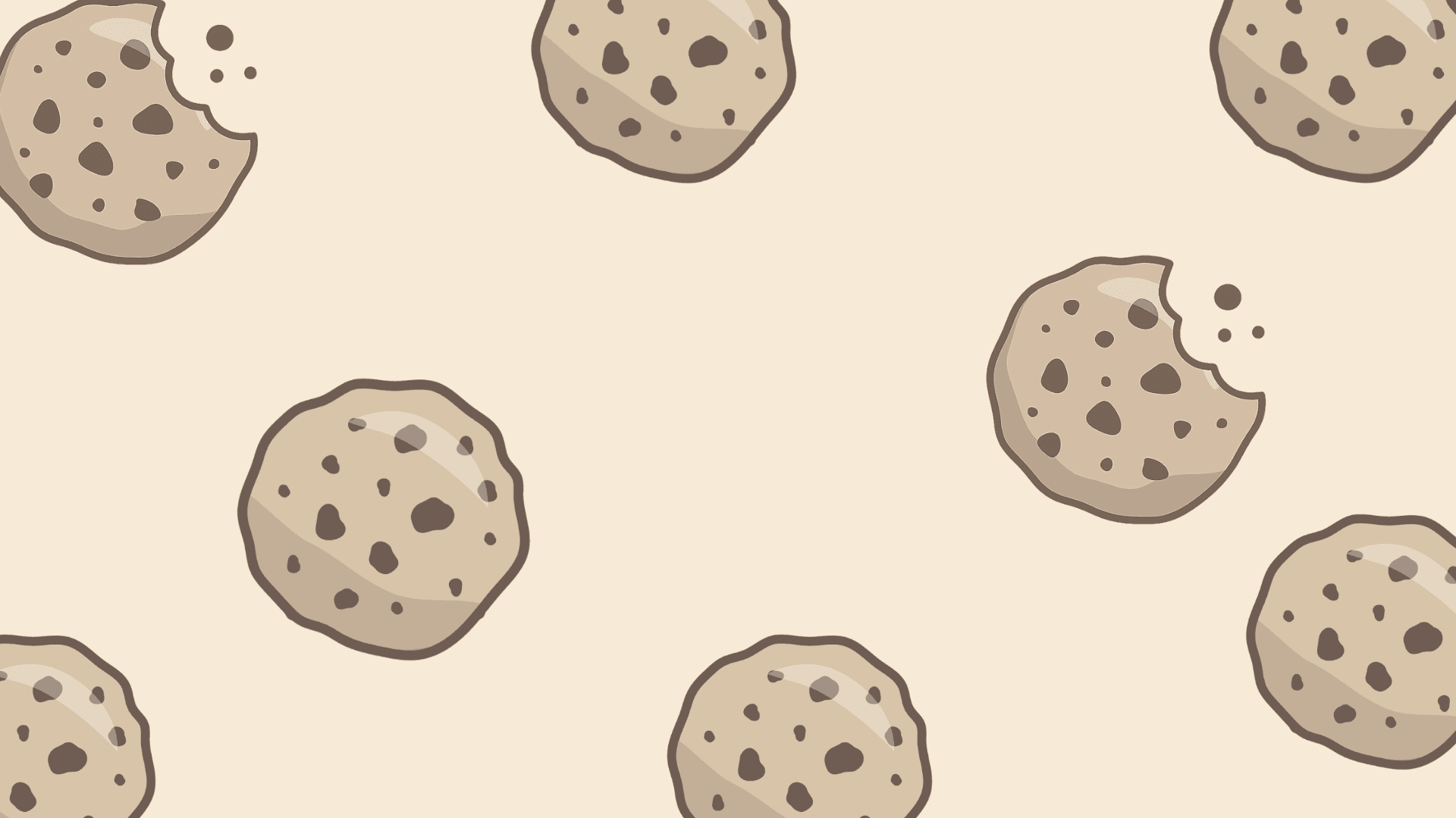 A background image of delicious gourmet cookies ready for a care package.
